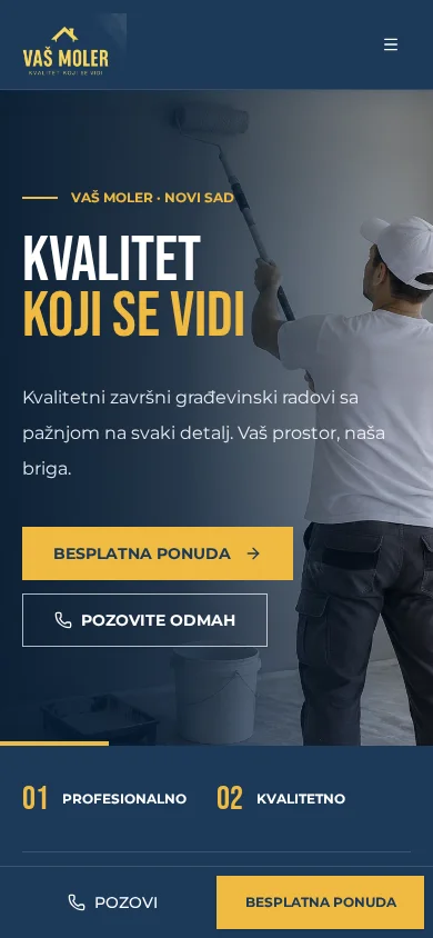 Vaš moler — Mobilni prikaz
